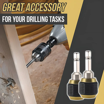 Effortless Drill Chuck Tool - Premium Stainless Steel Accessory for Quick and Easy Bit Changes in DIY Projects