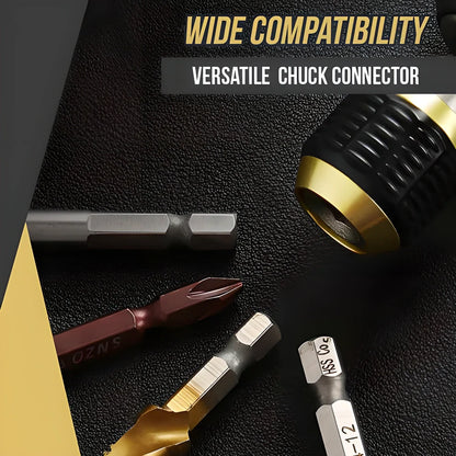 Effortless Drill Chuck Tool - Premium Stainless Steel Accessory for Quick and Easy Bit Changes in DIY Projects