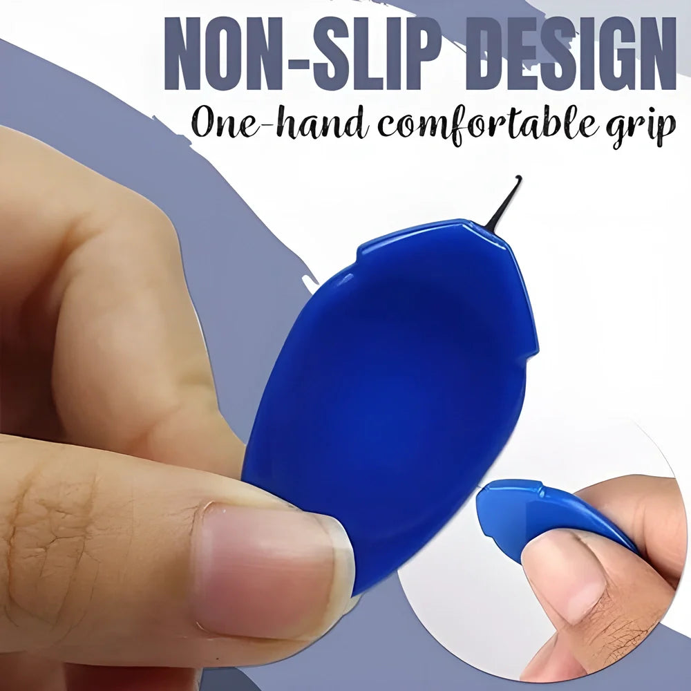 10 pack of multicolor auto needle threaders - a sewing accessory that makes threading needles quick and easy