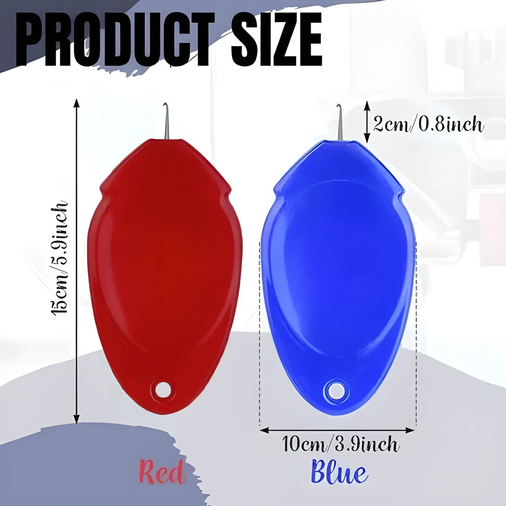 10 pack of multicolor auto needle threaders - a sewing accessory that makes threading needles quick and easy