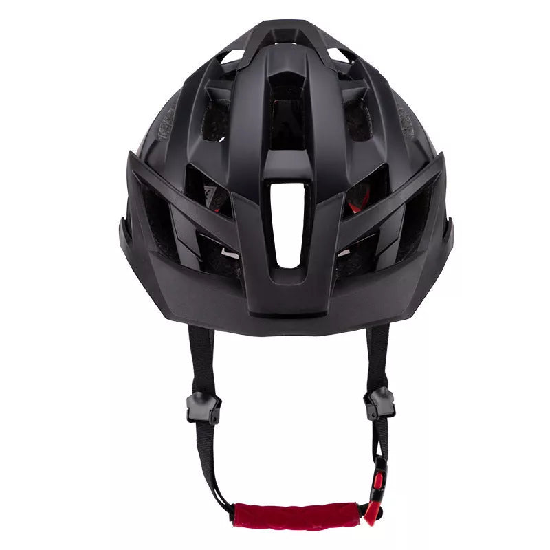 Mountain Cross Country Riding Helmet with ventilation holes and adjustable fit