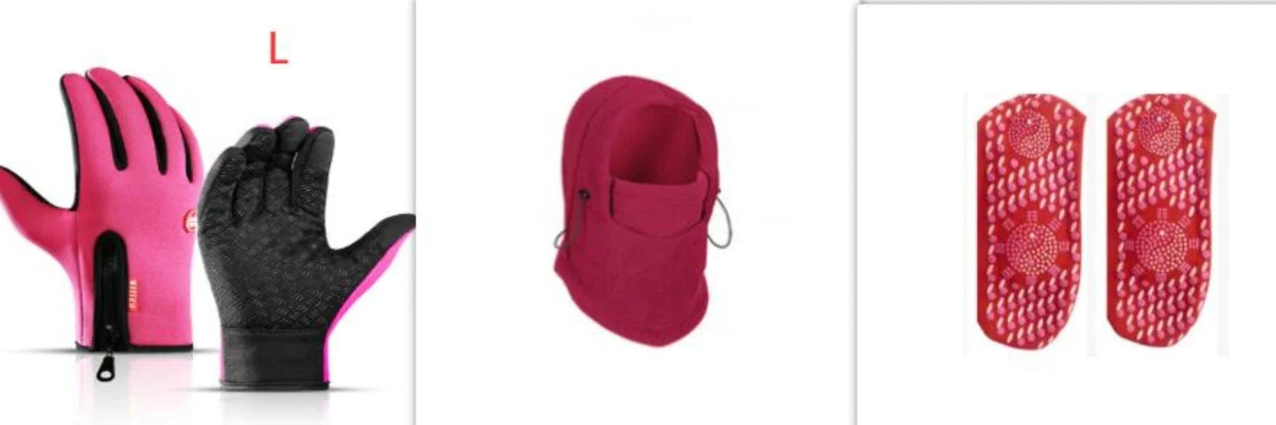 A versatile windproof ski hat with an integrated face mask and neck gaiter, providing complete protection from the elements during outdoor activities.