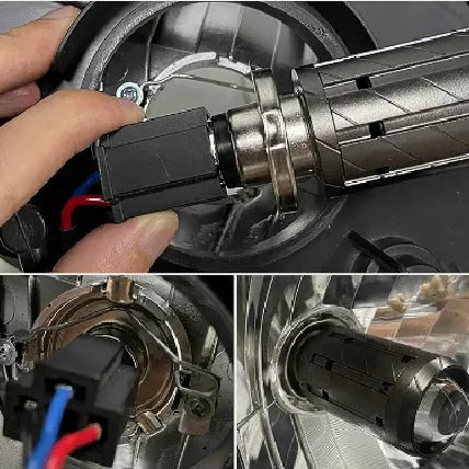 LED headlight conversion bulb for Chunfeng Spring Wind 150NK motorcycle with integrated far and near light