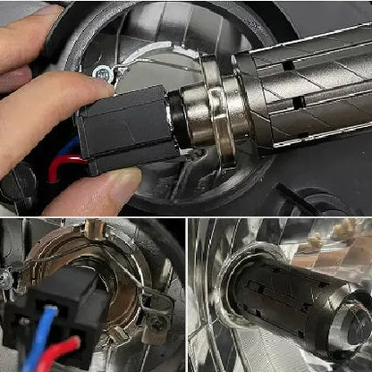 LED headlight conversion bulb for Chunfeng Spring Wind 150NK motorcycle with integrated far and near light