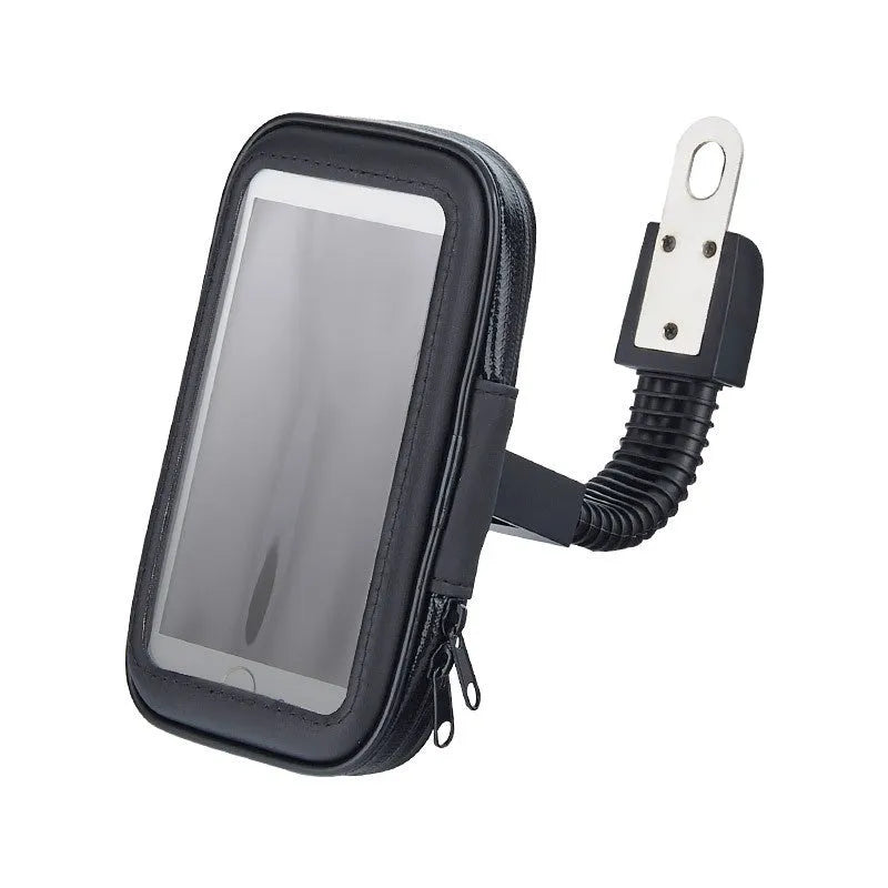 Universal plastic waterproof phone bag for motorcycle or bicycle, medium large XL sizes