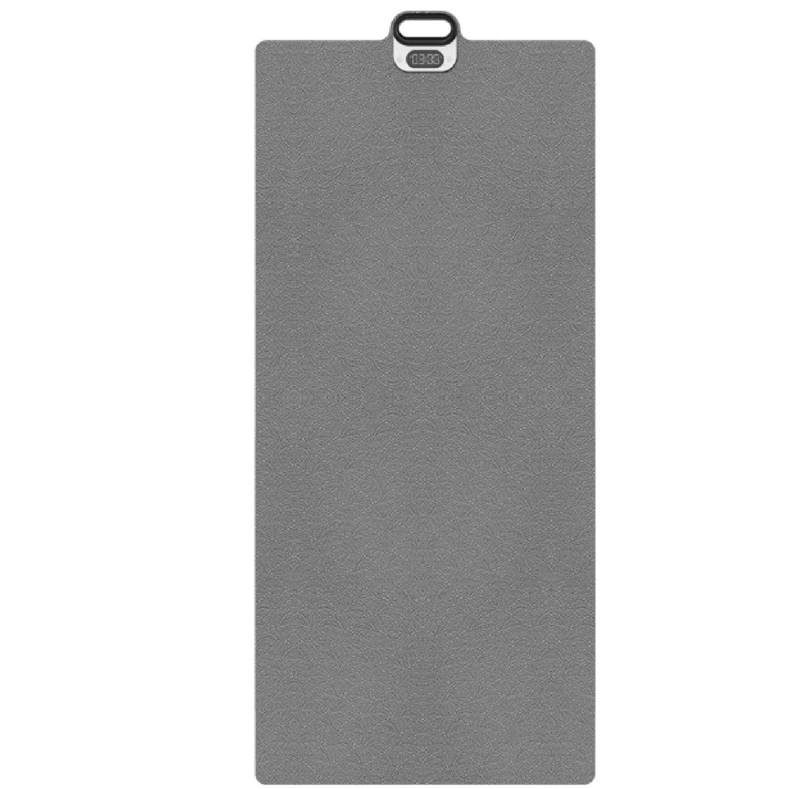 Vancely Yoga Mat with Integrated Phone Holder in Grey and Purple