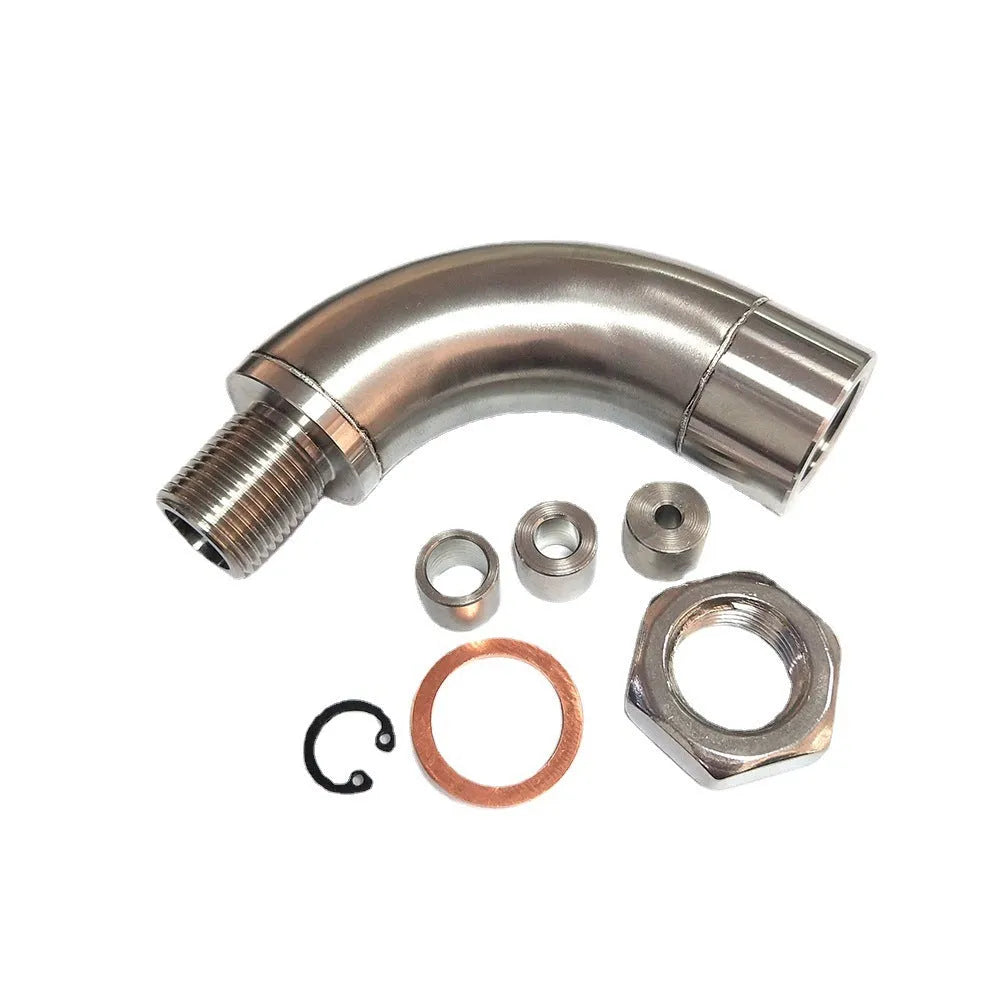Car M18 x 1.5 temperature sensor adapter flow valve gas flow cross over sub fitting