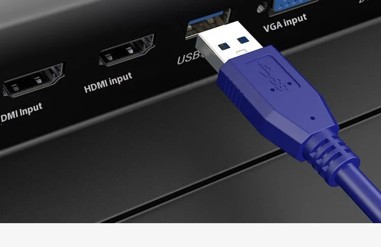 USB 3.0 data cable with nickel-plated connectors for connecting mobile hard disk boxes to computers
