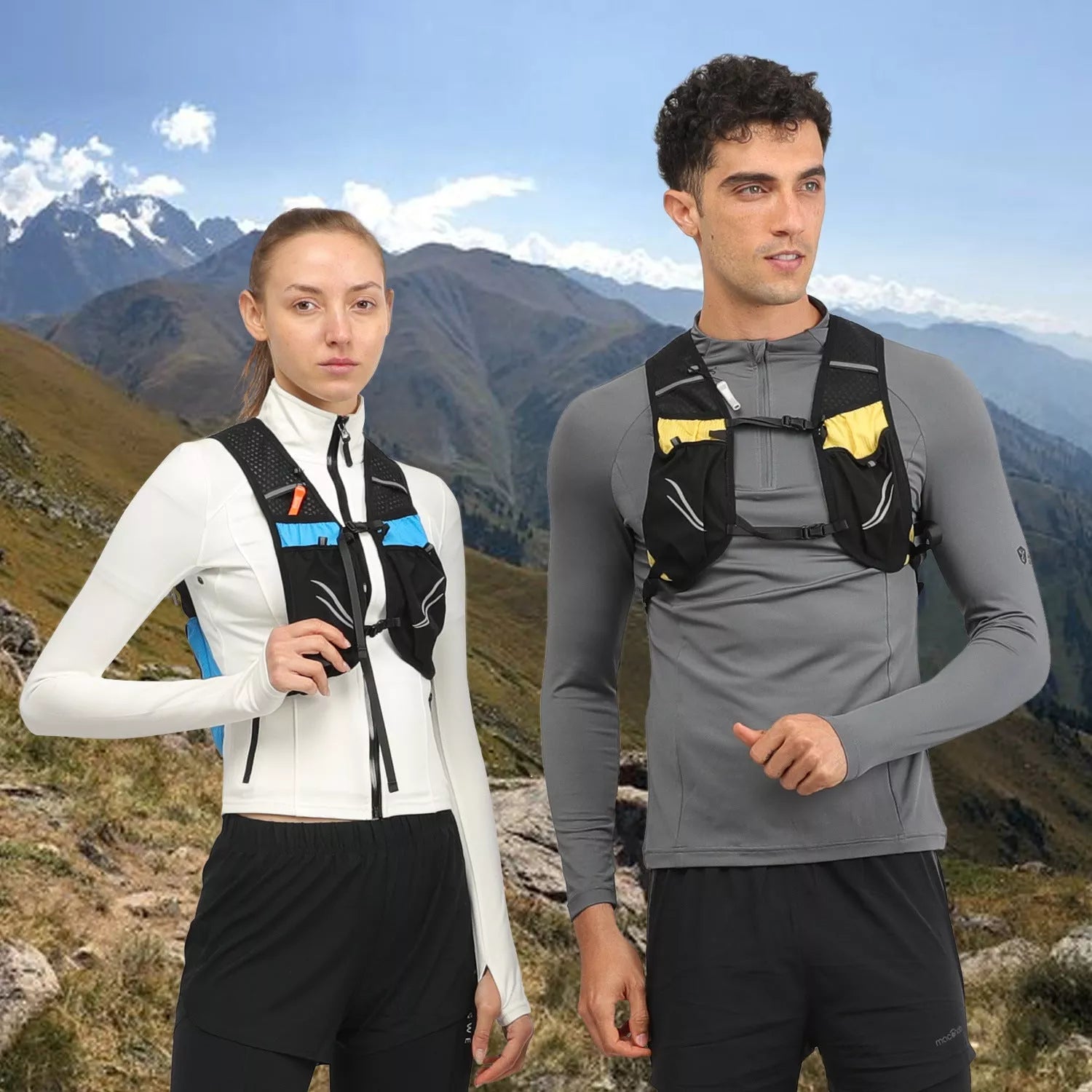 Outdoor Water Bag Off-road Running Backpack in multiple colors with dual stability system