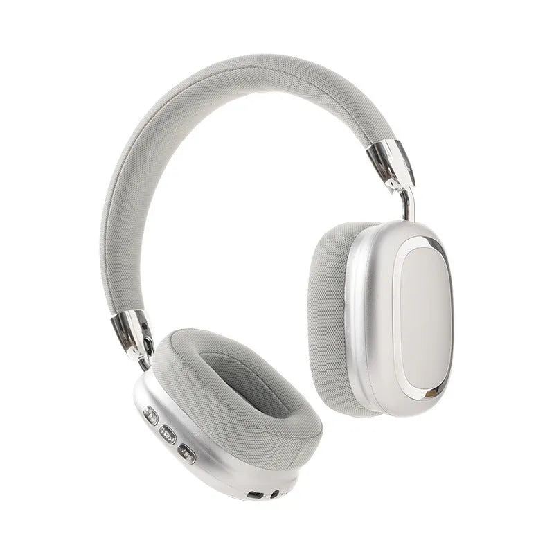 Bluetooth Over-Ear Headset with Subwoofer, 40mm Speakers, 200mAh Battery, 10m Range, PC ABS Build, Type-C Charging, Wireless Head-Mounted Design for Music and Calls