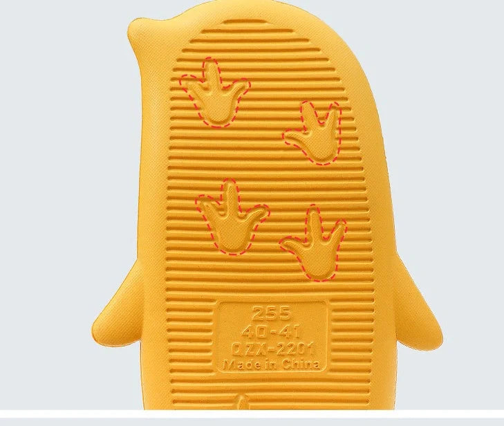 Children's soft penguin princess sandals with non-slip sole in multiple colors