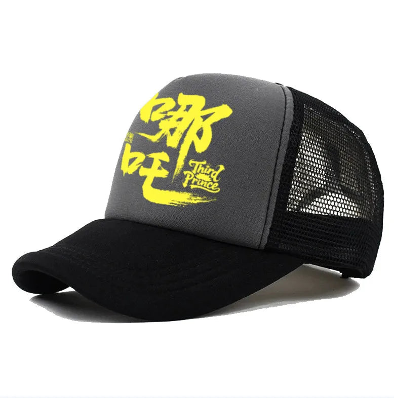 Men's adjustable baseball cap in six colours with 100% polyester fabric and 7cm brim