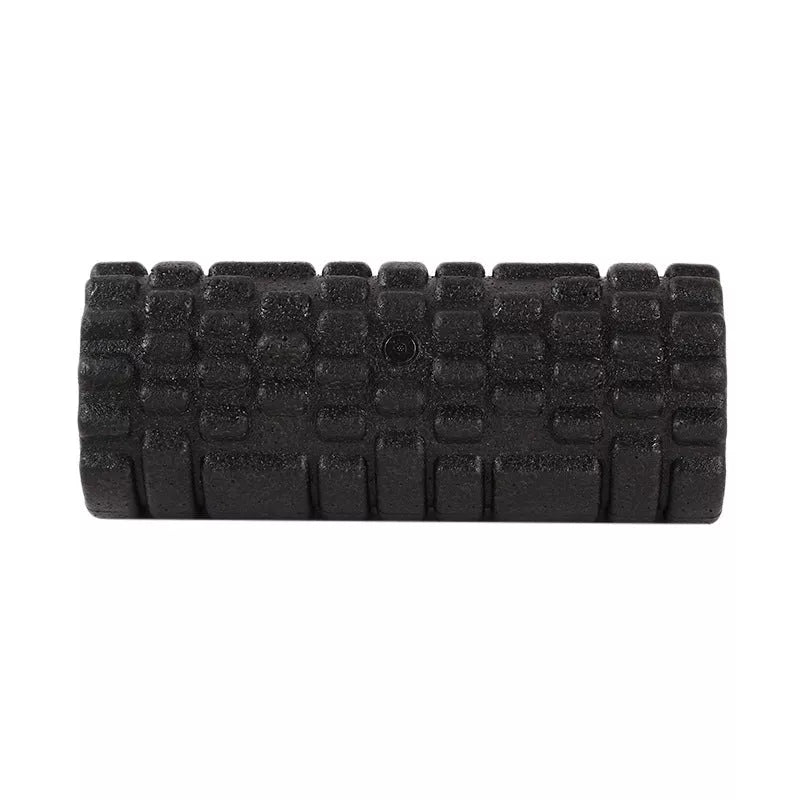 Black Hollow Sports Foam Roller for balance, pilates, and fitness