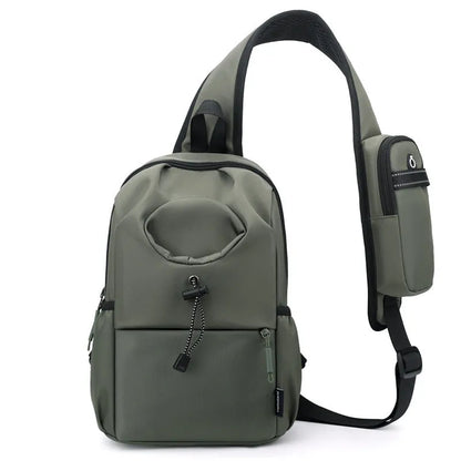 Waterproof oxford cloth kettle crossbody bag for travel in multiple colour options
