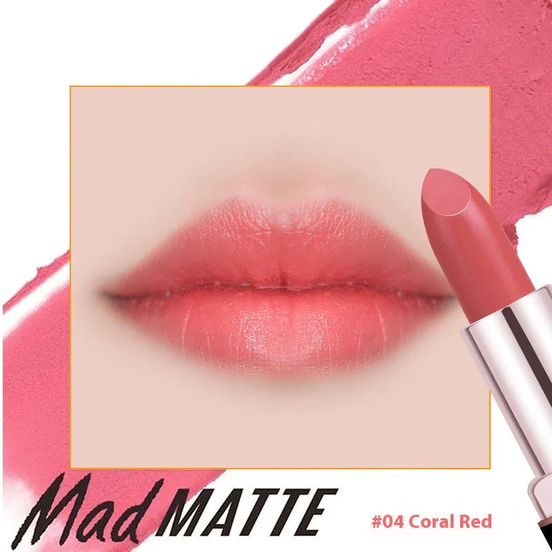 Fey Beauty Cameo Brown nude moisturising lipstick bullet and case.