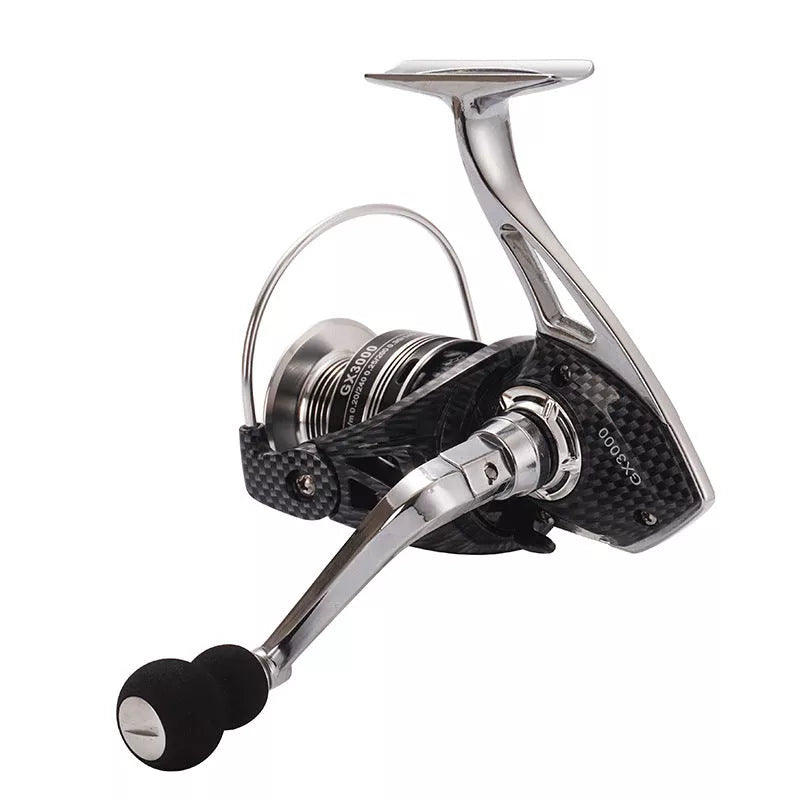 Metal Double Bearing Fishing Reel with specifications GX1000 to GX7000