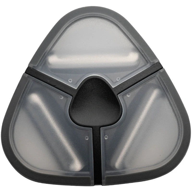 Stainless steel multi-function paring knife with rotating blades for peeling, planing, and cutting