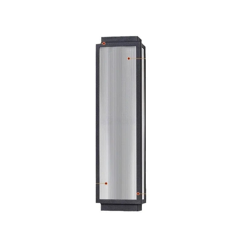 Stainless steel outdoor wall lamp for garden and courtyard lighting