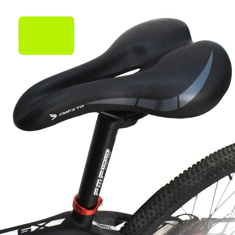 Bike saddle with hollow cushion, 270mm by 180mm dimensions, in 3147 colour