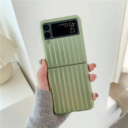 Samsung Z Flip3 flip case in seven colours with 0.8mm PC shell and solid-colour design