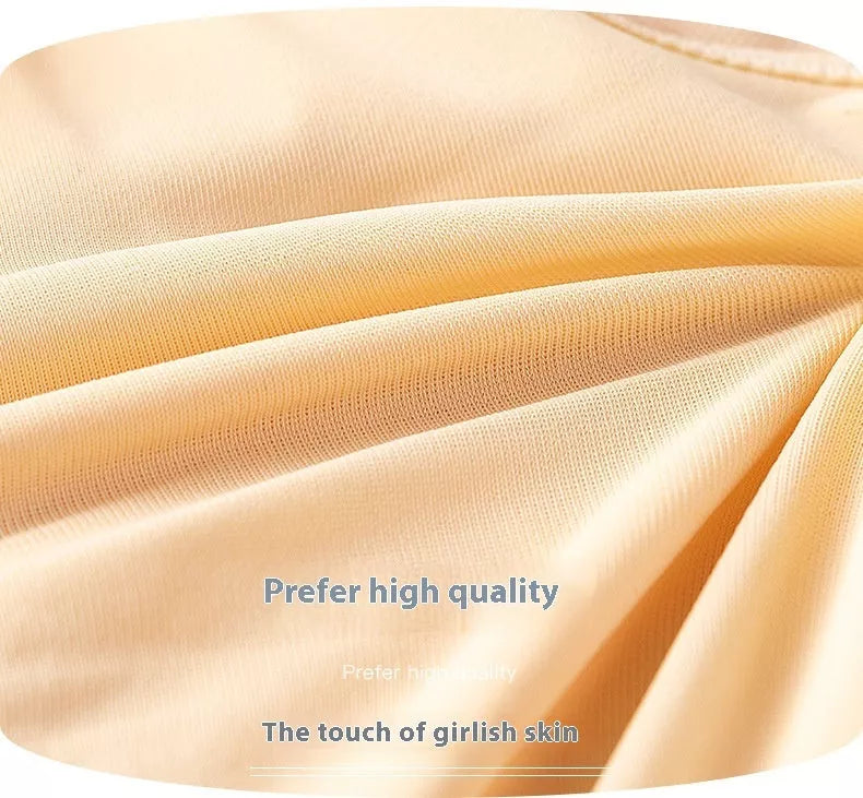 Plus-size front buckle sports bra in white, black, and apricot