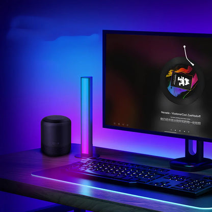 25.5cm RGB ambient light bars with Bluetooth and WiFi connectivity producing 470 lumens