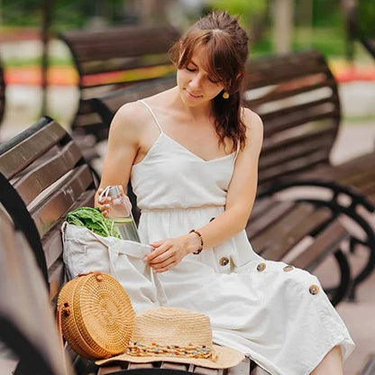 Canvas single shoulder bag with vibrant sublimation printing, ideal for shopping and daily use.