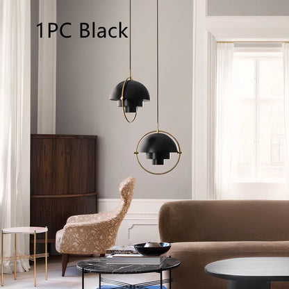 Half circle zinc alloy chandelier with LED light in gold finish for bedroom illumination