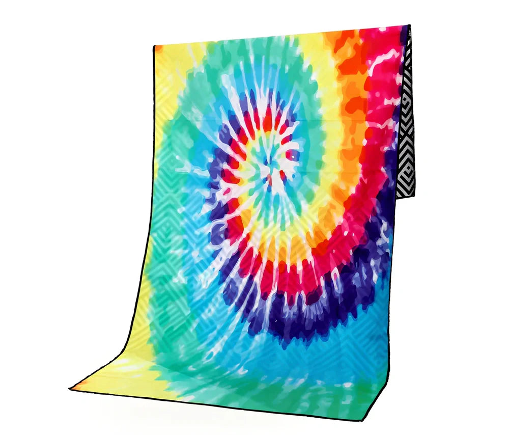 Superfine fibre beach towel in various colours, 175x75cm size, 280g lightweight for travel and outdoor sports