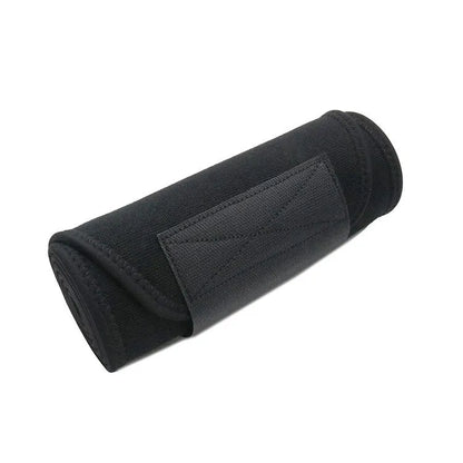 Neoprene lumbar support belt for running and fitness waist protection in adjustable design