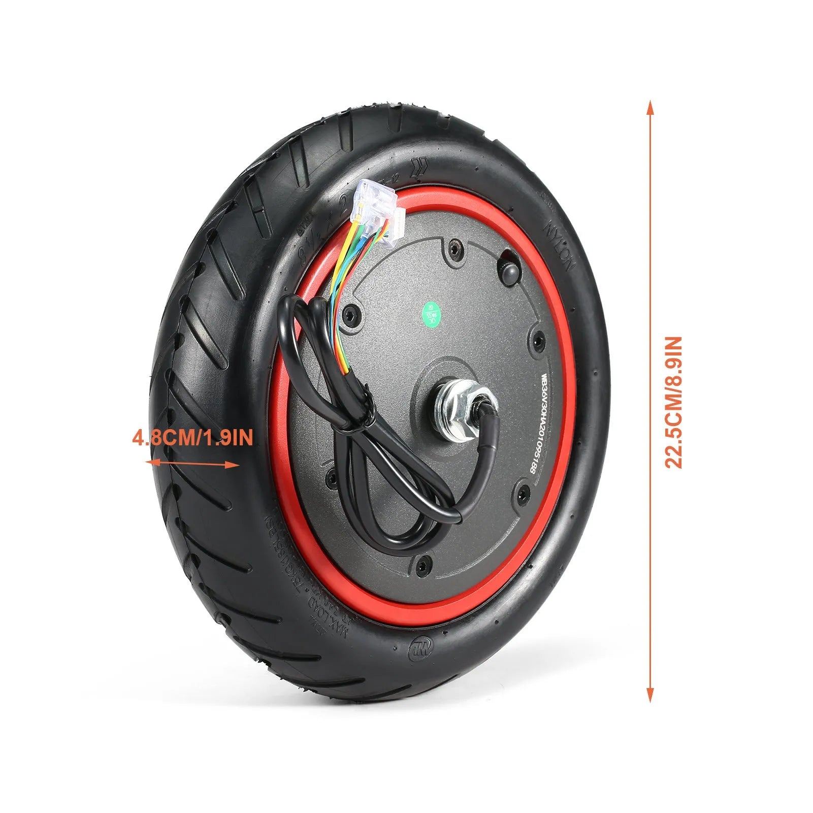 Inner tube for an electric scooter with an 8.5 inch motor, Pro 350w style compatible.