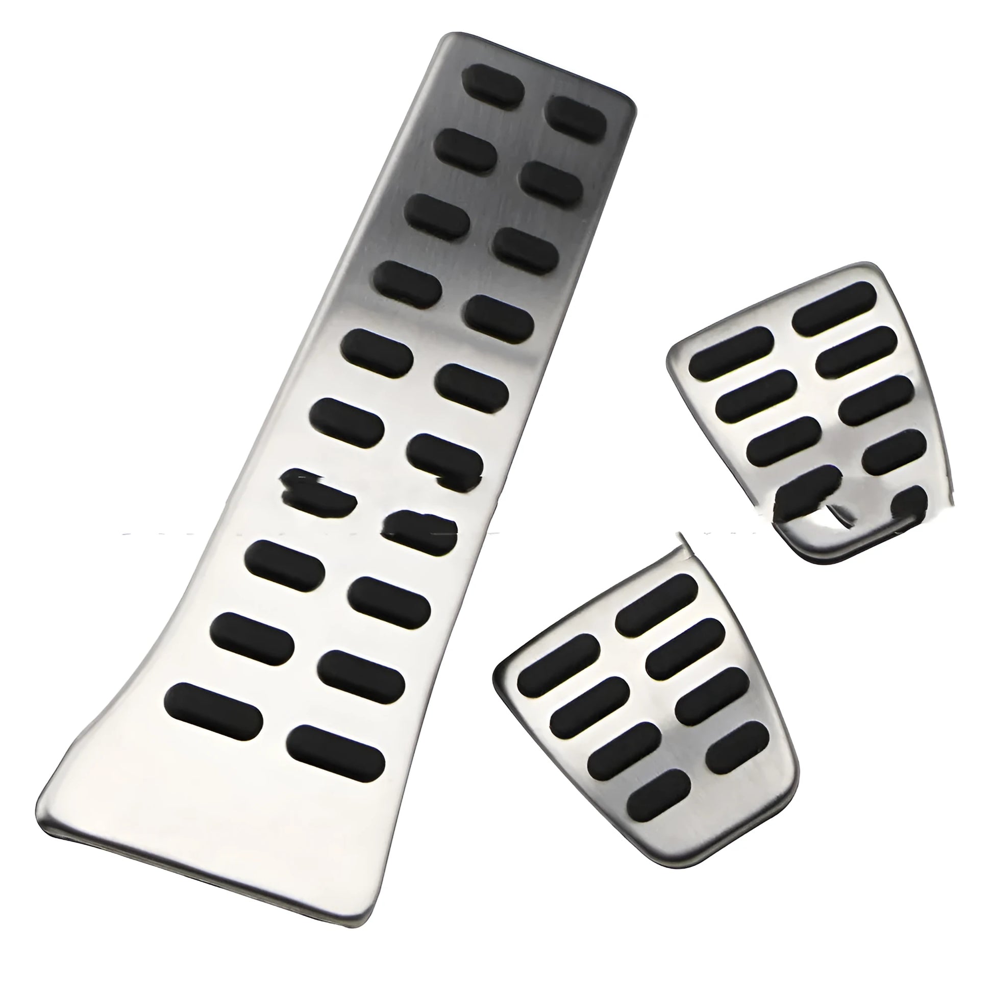 Stainless steel accelerator pedal set for Hyundai and Kia vehicles including Tucson and Sonata models