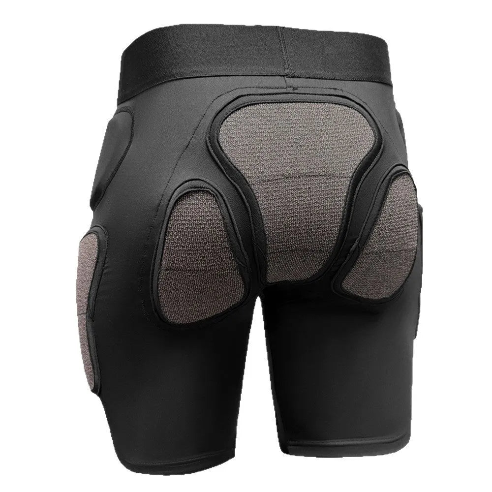 X-ray diffraction ski protective hip and knee pads for impact absorption during sports