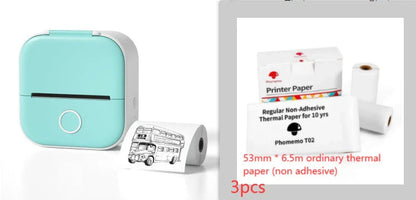 Portable Thermal Label Printer with Bluetooth Connectivity for Home, Office, and Small Business Organization