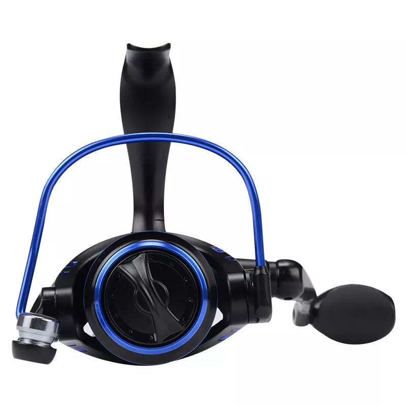 Aluminum alloy spinning wheel for fishing line in multiple series