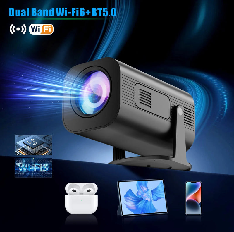 P330 cross-border mini projector portable mobile phone theatre compatible with American British Australian European standards featuring 50W power 1280x720 resolution available in black 216g or white 18g weight options with remote control
