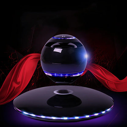 Black or white wireless Bluetooth speaker with 10m range and 3W output power