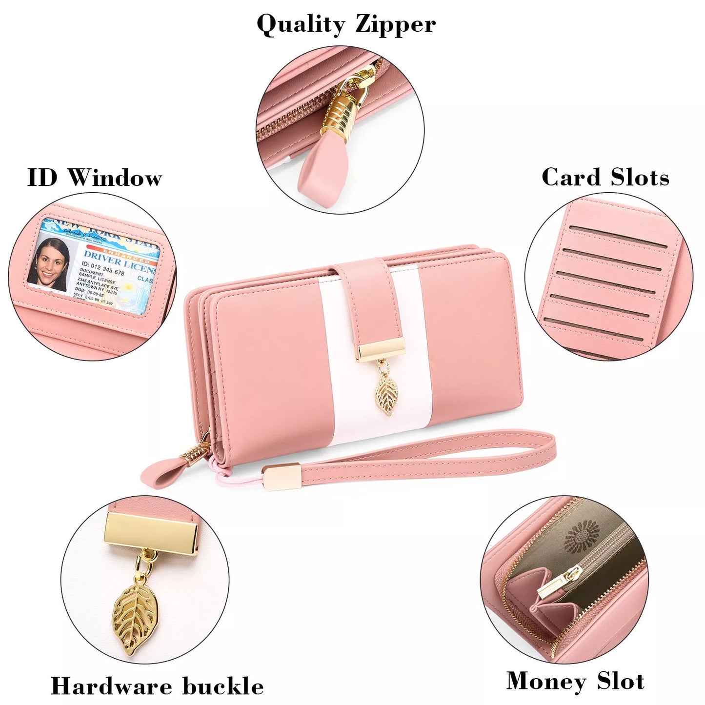 Anti-theft PU leather handbag with lock closure in various colors