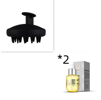 35ml anti-drop hair care oil bottle for strengthening and repairing damaged hair