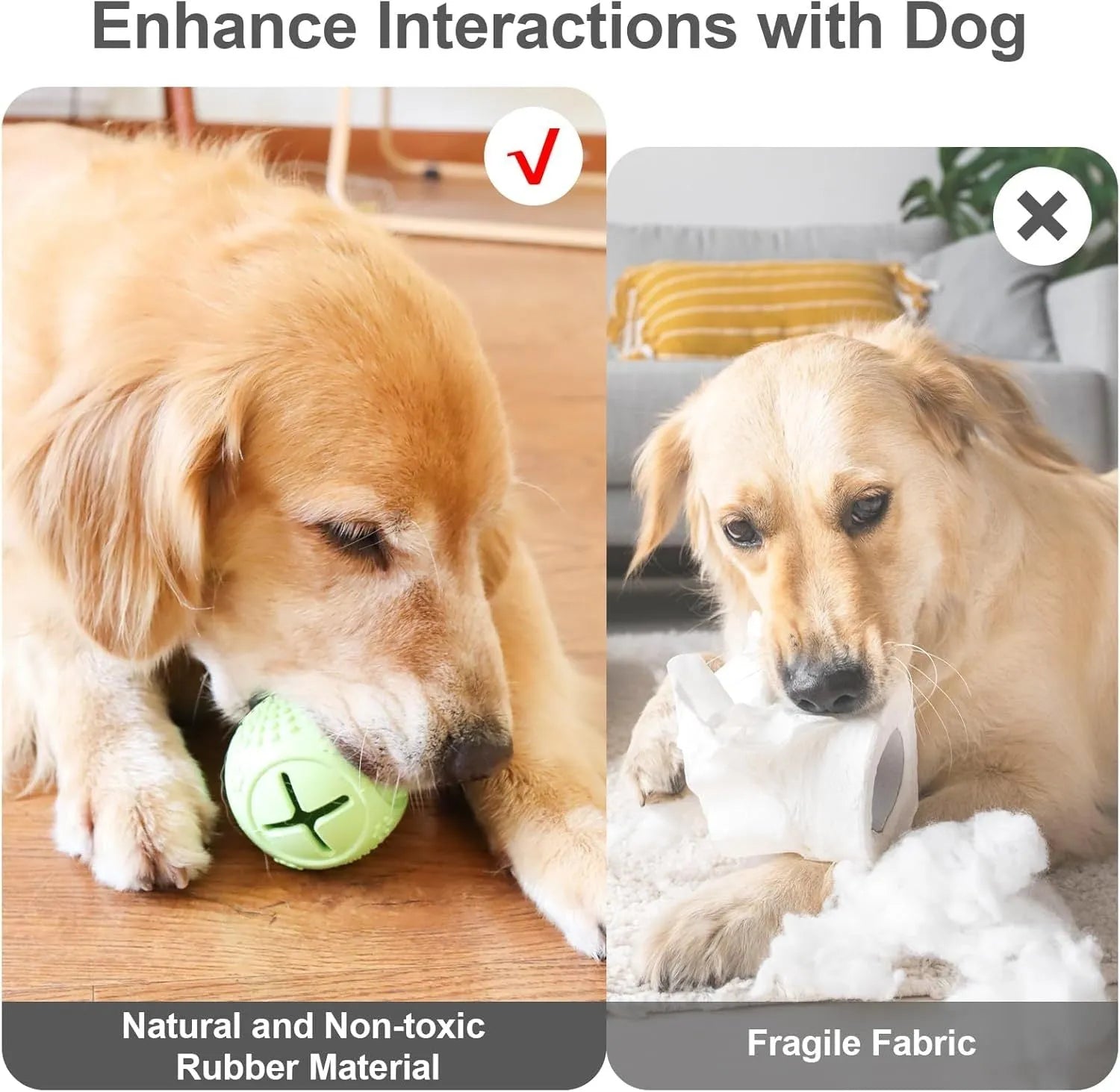 Blue bone shape dog chew toy made from natural rubber with uneven surface for teeth cleaning