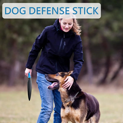 35cm blue-handled dog break stick for bite training with small medium dogs