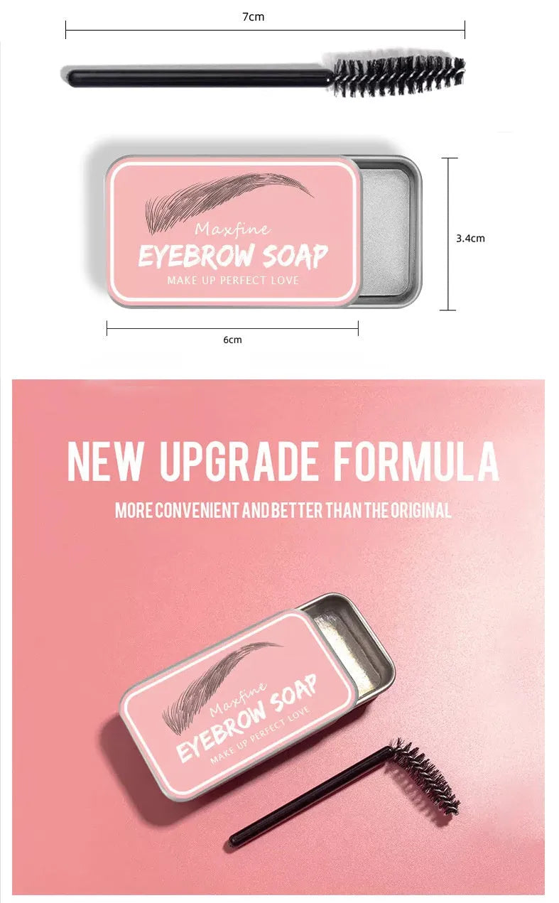 10g tube of eyebrow cream with included application brush for brow shaping and colour