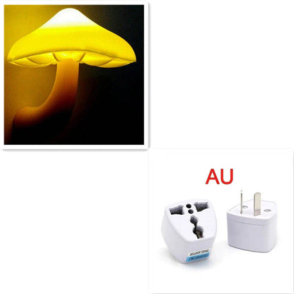 Cozy Bedroom LED Night Light with Motion Sensor - Warm, Energy-Efficient Lighting for Relaxation