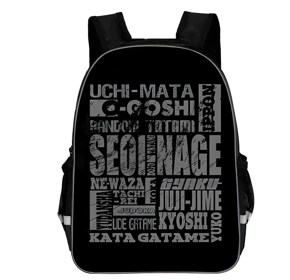 Boys and girls shoulder lightening diagonal backpack in polyester, 40x29x17cm size with adjustable strap for 20L school essentials