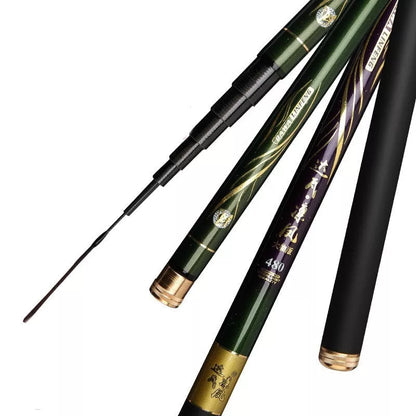 High Carbon Fishing Rod with super hard tone for precision stream fishing