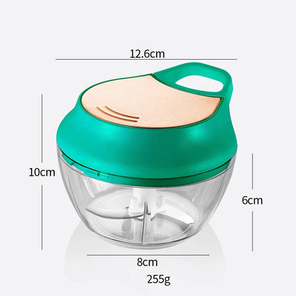 Mini Electric Garlic Masher with stainless steel blade and USB charging
