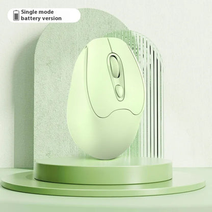 Dual-mode Bluetooth wireless mouse in multiple colours with quiet click operation