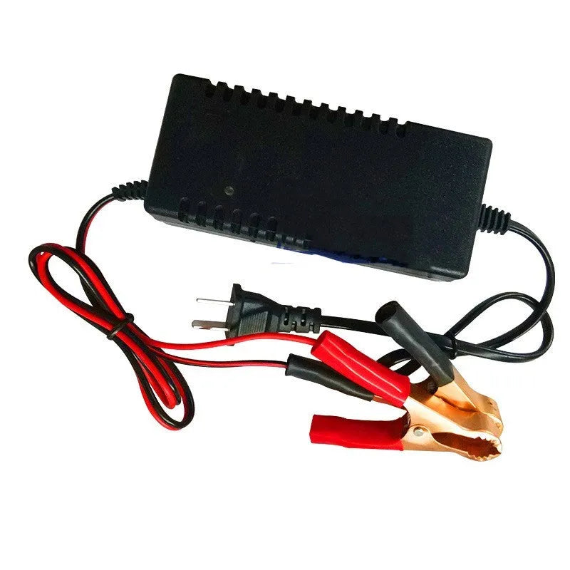 12V 3A lead acid battery charger for motorcycle car and EV applications with 3000mA charging current