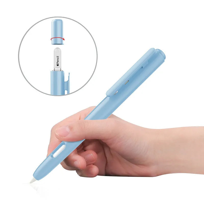 Apple Pencil 2nd generation protective case in multiple colours showing slim ABS PC shell design.