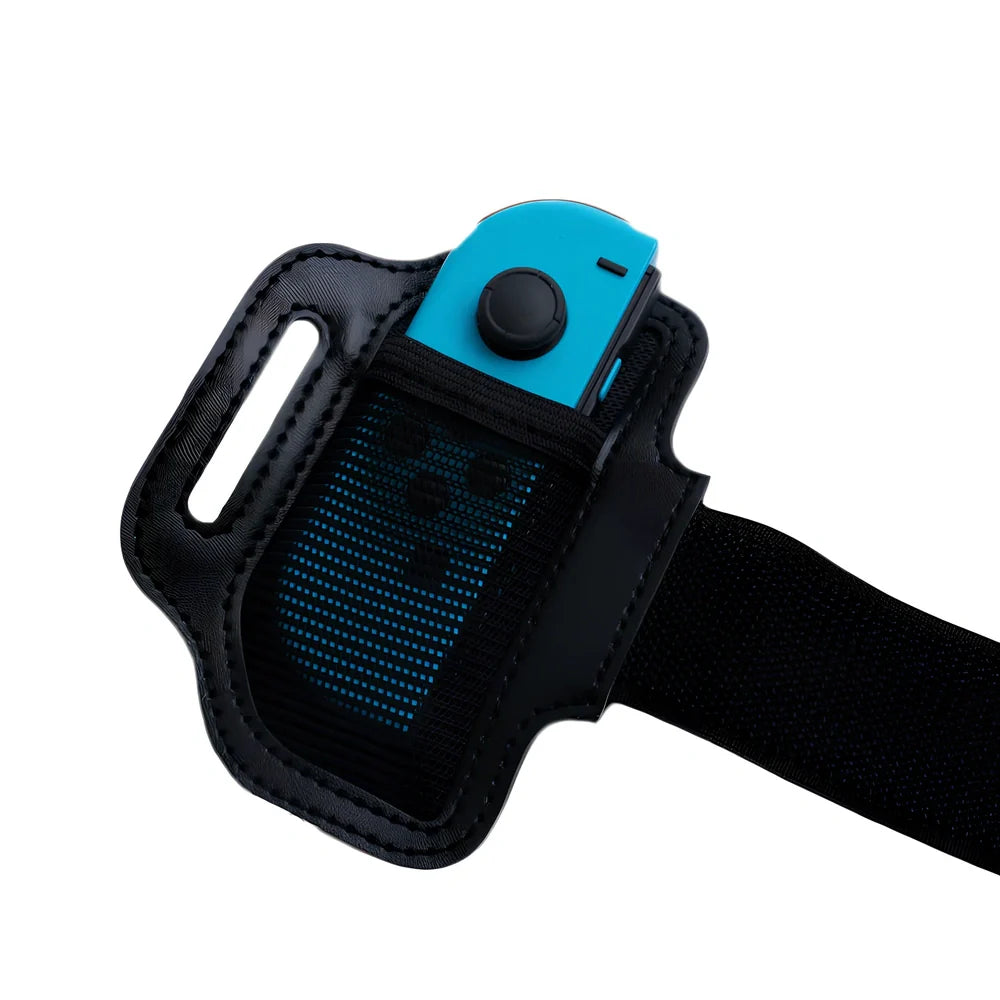 Fitness ring leggings with large fixed accessories and PU material construction